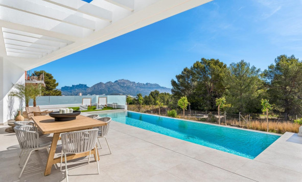 Obra nueva - 3. Casa pareada - Polop - Costa Blanca Sur