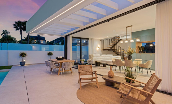 Obra nueva - 3. Casa pareada - Polop - Costa Blanca Sur