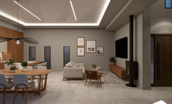 Nieuwbouw woningen - 3. Halfvrijstaand huis - Torre Pacheco - Costa Calida