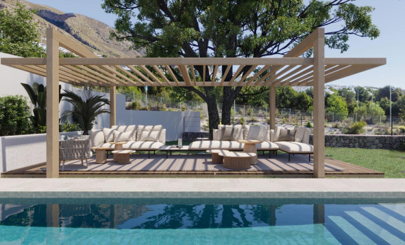 Nieuwbouw woningen - 3. Halfvrijstaand huis - Finestrat - Costa Blanca Noord