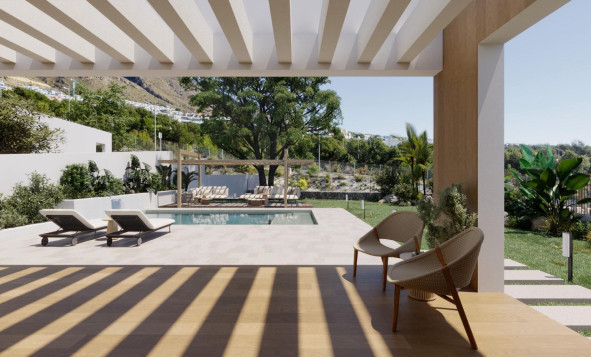 Nieuwbouw woningen - 3. Halfvrijstaand huis - Finestrat - Costa Blanca Noord