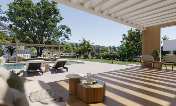 Nieuwbouw woningen - 3. Halfvrijstaand huis - Finestrat - Costa Blanca Noord