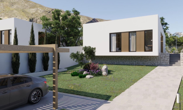 Nieuwbouw woningen - 3. Halfvrijstaand huis - Finestrat - Costa Blanca Noord