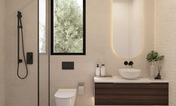 Nieuwbouw woningen - 3. Halfvrijstaand huis - Finestrat - Costa Blanca Noord