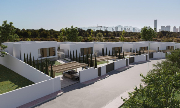 Nieuwbouw woningen - 3. Halfvrijstaand huis - Finestrat - Costa Blanca Noord