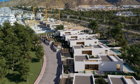 Nieuwbouw woningen - 3. Halfvrijstaand huis - Finestrat - Costa Blanca Noord