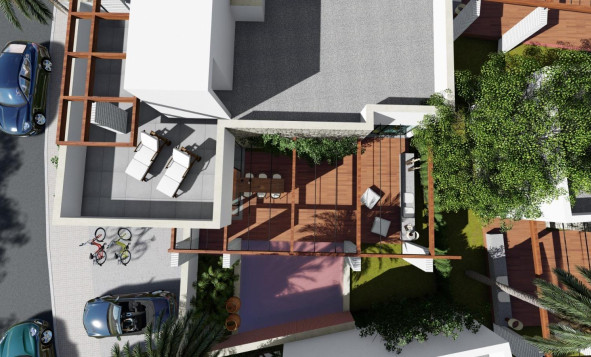 Nieuwbouw woningen - 3. Halfvrijstaand huis - Torre Pacheco - Costa Calida