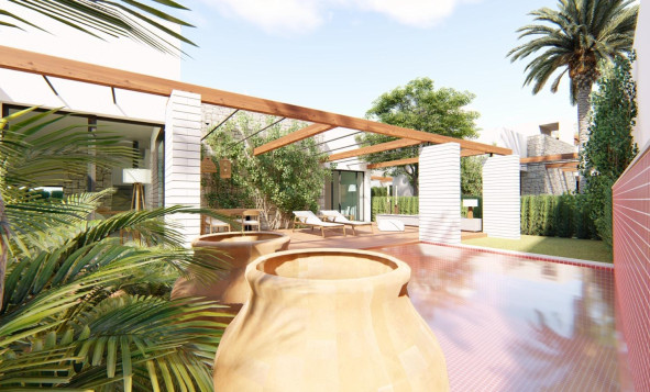 Nieuwbouw woningen - 3. Halfvrijstaand huis - Torre Pacheco - Costa Calida