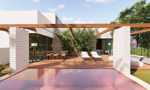 Nieuwbouw woningen - 3. Halfvrijstaand huis - Torre Pacheco - Costa Calida