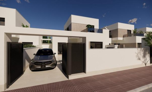 Nieuwbouw woningen - 3. Halfvrijstaand huis - San Fulgencio - Costa Blanca Zuid
