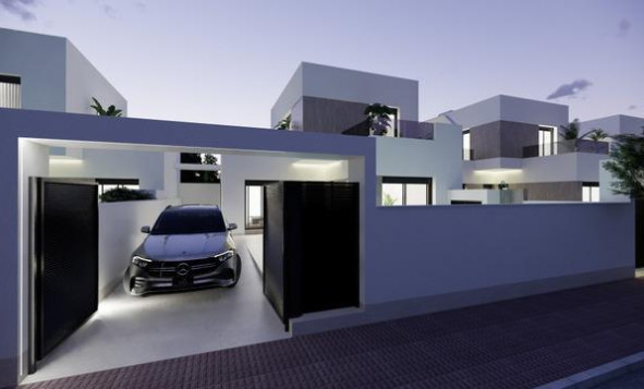 Nieuwbouw woningen - 3. Halfvrijstaand huis - San Fulgencio - Costa Blanca Zuid