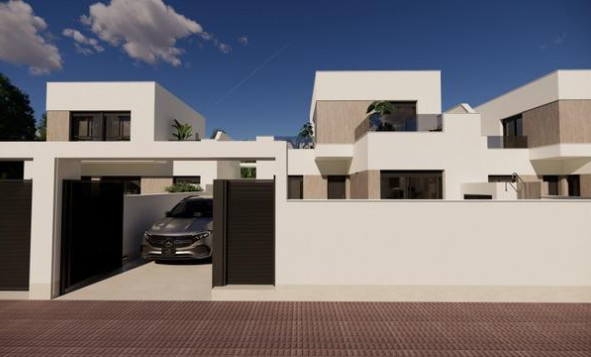Nieuwbouw woningen - 3. Halfvrijstaand huis - San Fulgencio - Costa Blanca Zuid