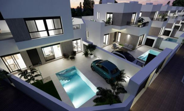 Nieuwbouw woningen - 3. Halfvrijstaand huis - San Fulgencio - Costa Blanca Zuid