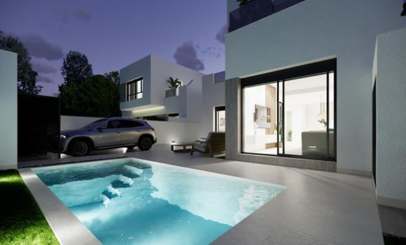 Nieuwbouw woningen - 3. Halfvrijstaand huis - San Fulgencio - Costa Blanca Zuid