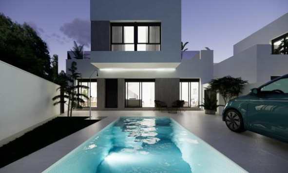 Nieuwbouw woningen - 3. Halfvrijstaand huis - San Fulgencio - Costa Blanca Zuid