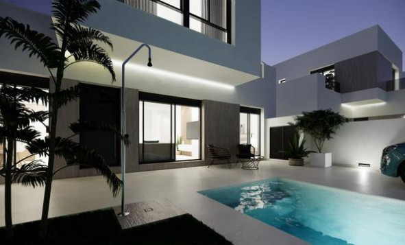 Nieuwbouw woningen - 3. Halfvrijstaand huis - San Fulgencio - Costa Blanca Zuid