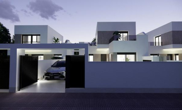 Nieuwbouw woningen - 3. Halfvrijstaand huis - San Fulgencio - Costa Blanca Zuid