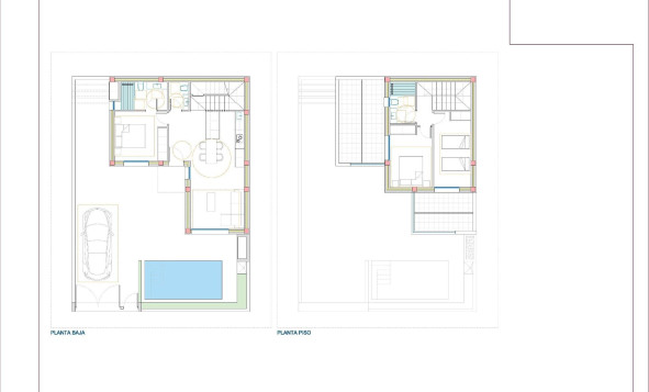 Nieuwbouw woningen - 3. Halfvrijstaand huis - San Fulgencio - Costa Blanca Zuid