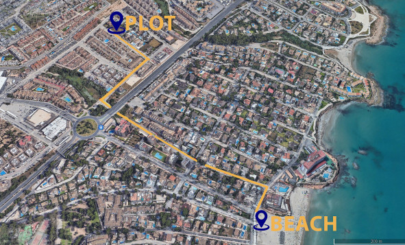 Herverkoop - Bouwgrond - La Zenia - Costa Blanca Zuid