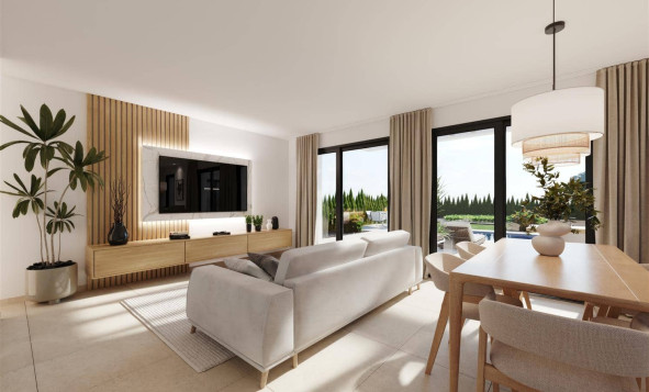 Nieuwbouw woningen - 3. Halfvrijstaand huis - Hacienda Riquelme Golf Resort - Costa Calida