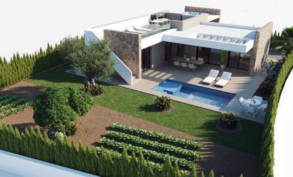 Nieuwbouw woningen - 3. Halfvrijstaand huis - Hacienda Riquelme Golf Resort - Costa Calida