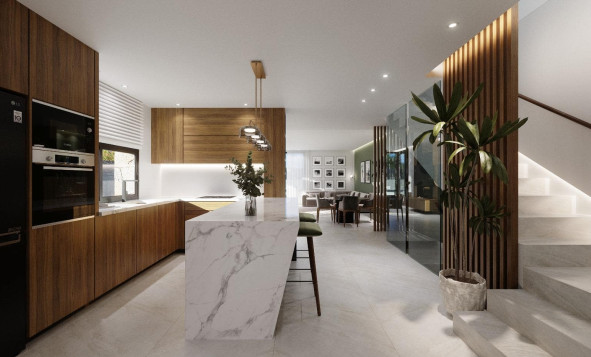 Nieuwbouw woningen - 3. Halfvrijstaand huis - Santa Rosalia - Costa Calida