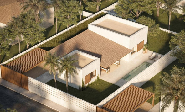 Nieuwbouw woningen - 3. Halfvrijstaand huis - La Manga - Costa Calida