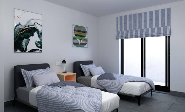 Nieuwbouw woningen - 3. Halfvrijstaand huis - San Javier - Costa Calida