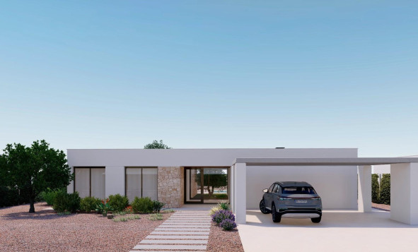 Nieuwbouw woningen - 3. Halfvrijstaand huis - Fuente Alamo de Murcia - Costa Calida