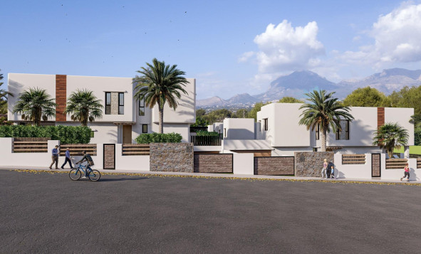 Nieuwbouw woningen - 3. Halfvrijstaand huis - Alfas del Pí - Costa Blanca Noord