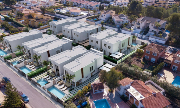 Nieuwbouw woningen - 3. Halfvrijstaand huis - Alfas del Pí - Costa Blanca Noord