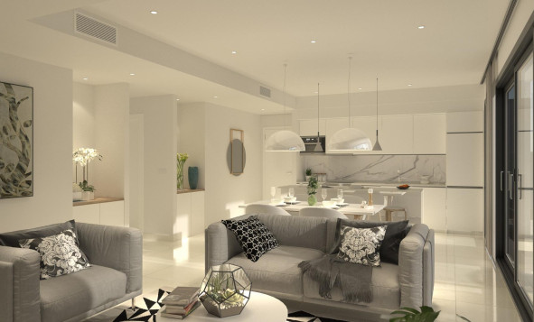 Nieuwbouw woningen - 3. Halfvrijstaand huis - Alhama De Murcia - Costa Calida