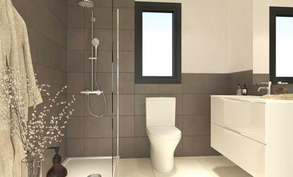 Nieuwbouw woningen - 3. Halfvrijstaand huis - Alhama De Murcia - Costa Calida