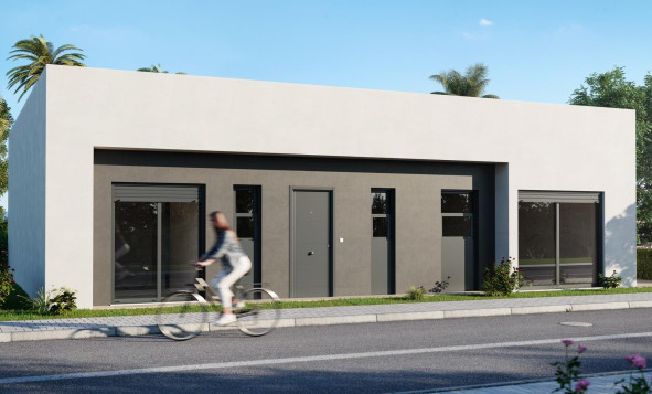 Nieuwbouw woningen - 3. Halfvrijstaand huis - Alhama De Murcia - Costa Calida