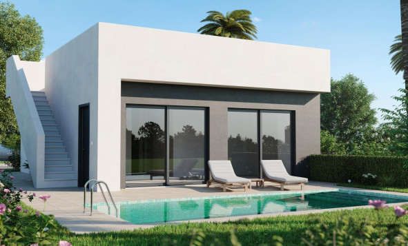 Nieuwbouw woningen - 3. Halfvrijstaand huis - Alhama De Murcia - Costa Calida