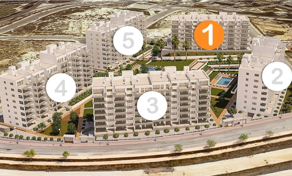 Nieuwbouw woningen - 1. Appartement / flat - San Miguel de Salinas - Costa Blanca Zuid
