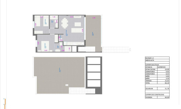 Nieuwbouw woningen - 1. Appartement / flat - Pilar de la Horadada - Costa Blanca Zuid