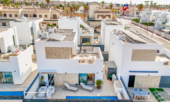 Herverkoop - 3. Halfvrijstaand huis - Ciudad Quesada - Costa Blanca Zuid