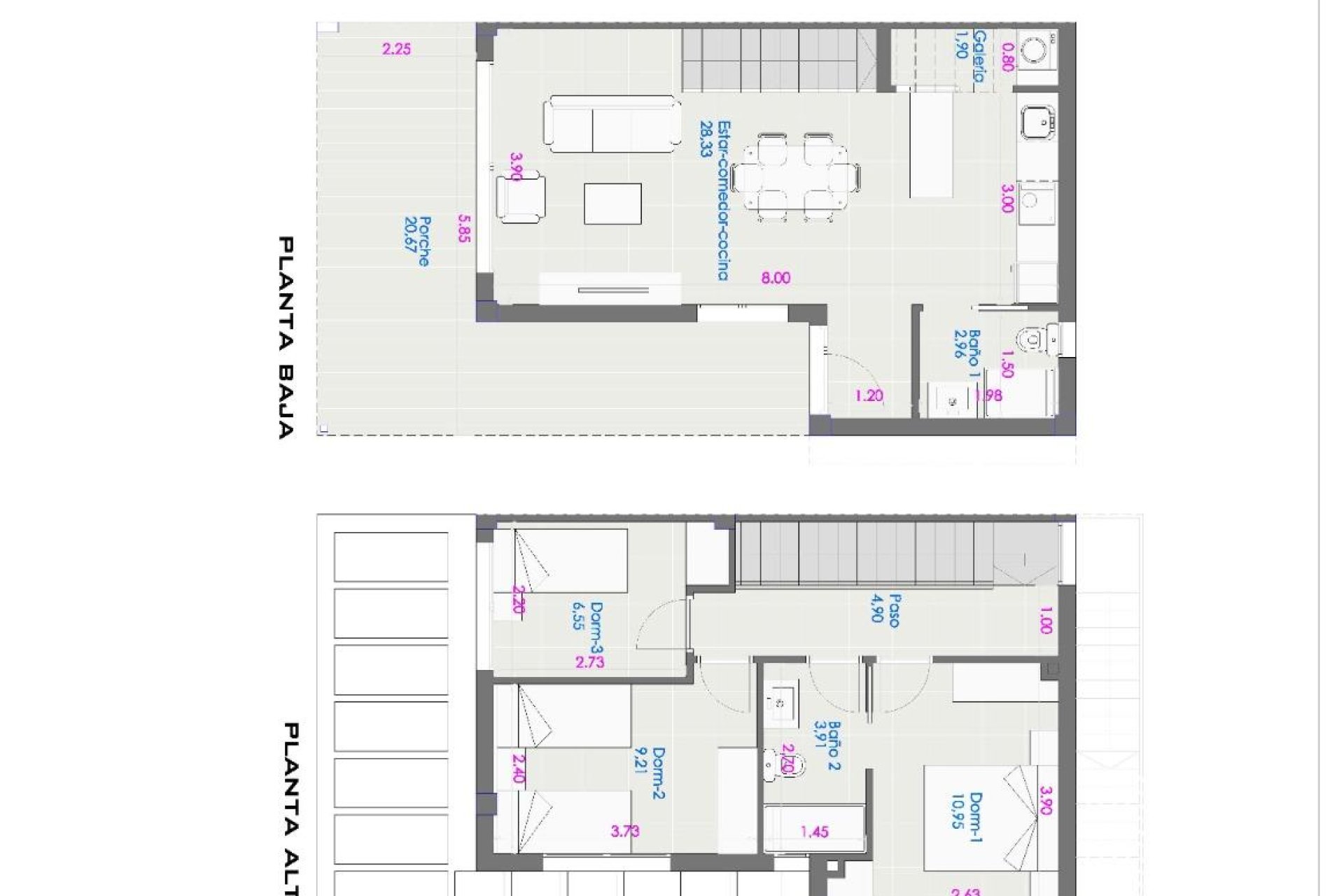 Nieuwbouw woningen - Town house - Orihuela Costa - Costa Blanca South
