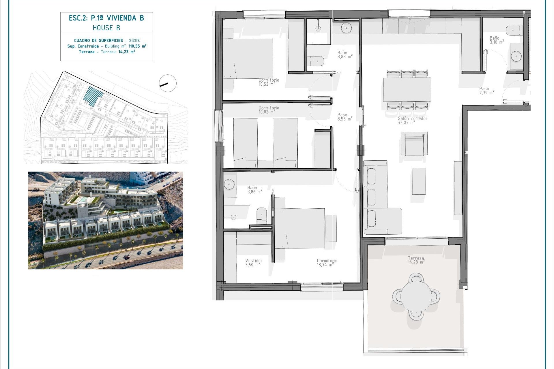 Neue Gebäude - Wohnung - Aguilas - Costa Calida
