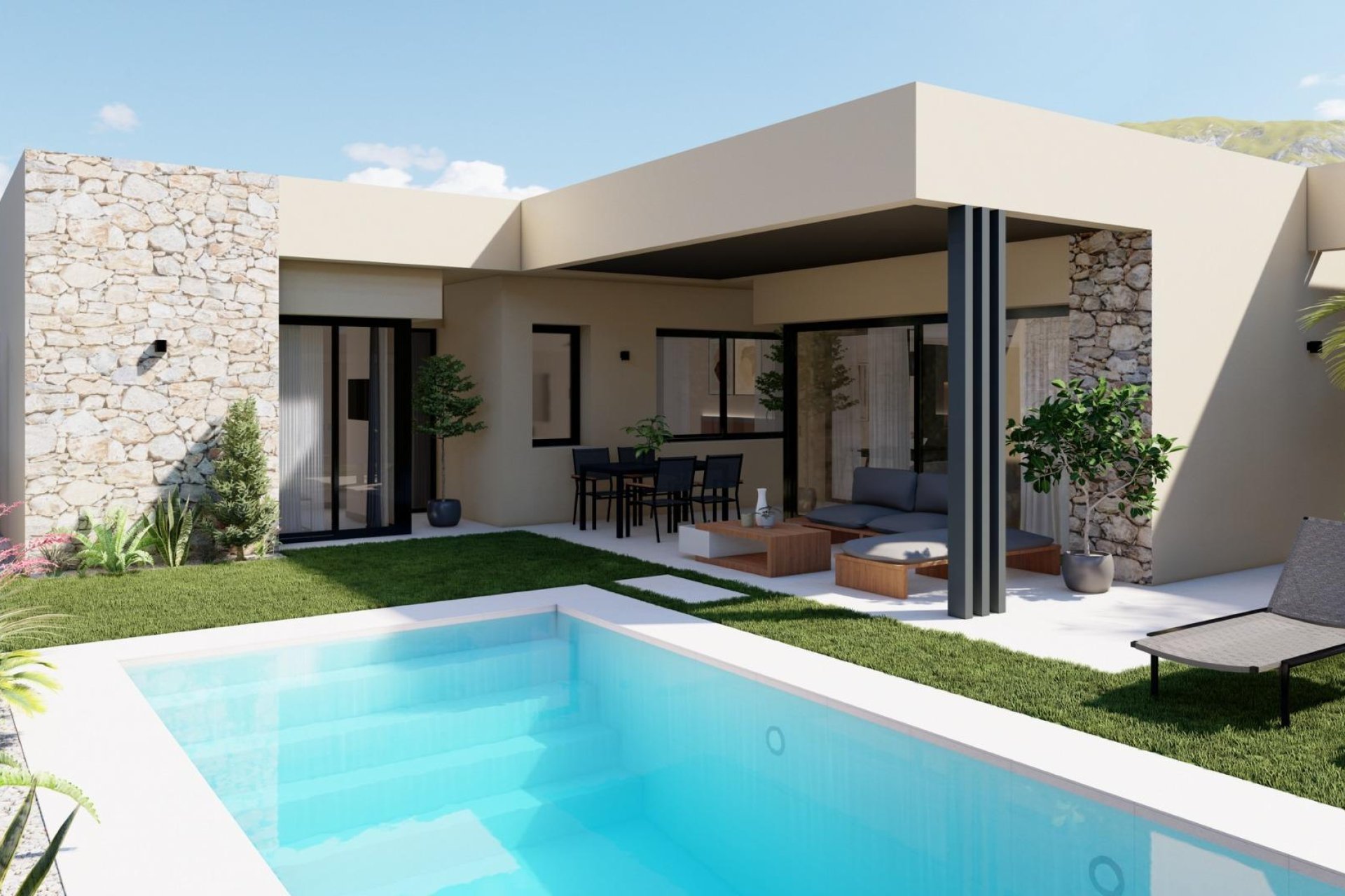 Nieuwbouw woningen - Villa - Baños y Mendigo - Costa Calida