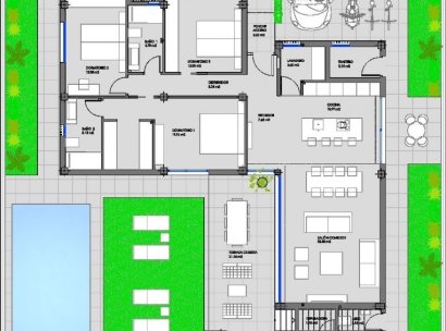 Vrijstaande villa · Nieuwbouw woningen - Mar de Cristal · Murcia · Spanje