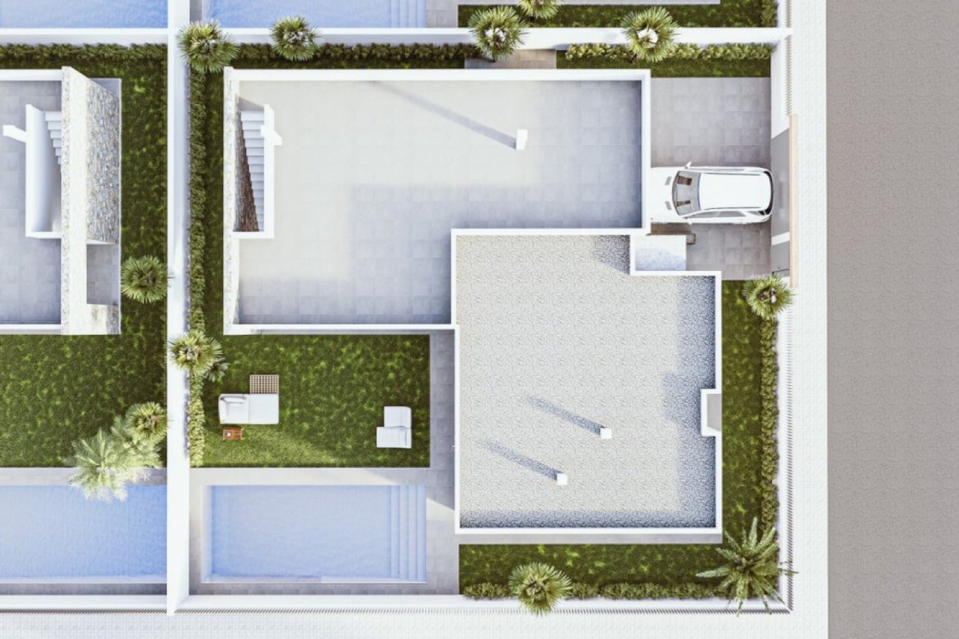 Nieuwbouw woningen - Vrijstaande villa - Mar de Cristal - Costa Calida