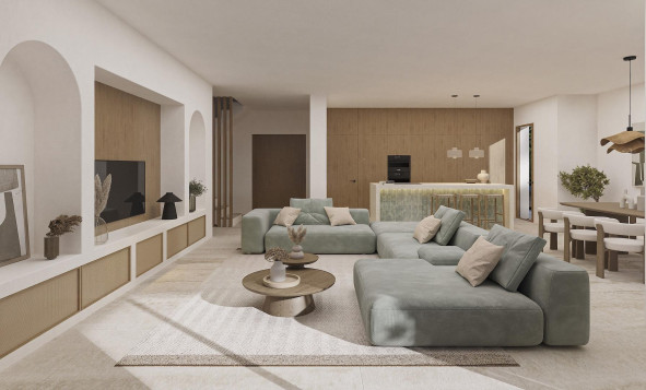 Nieuwbouw woningen - 3. Halfvrijstaand huis - Benissa - Costa Blanca Noord