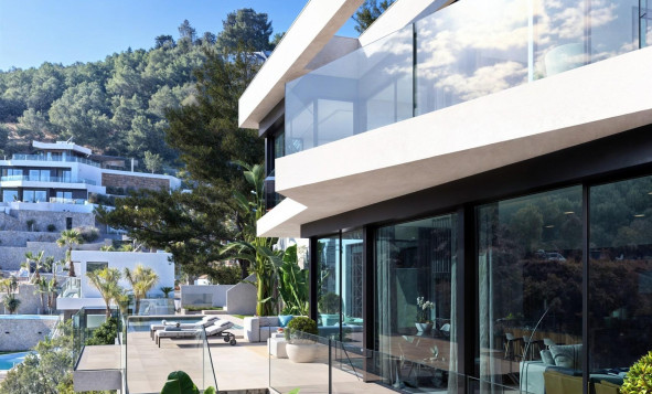 Nieuwbouw woningen - 3. Halfvrijstaand huis - Benissa - Costa Blanca Noord