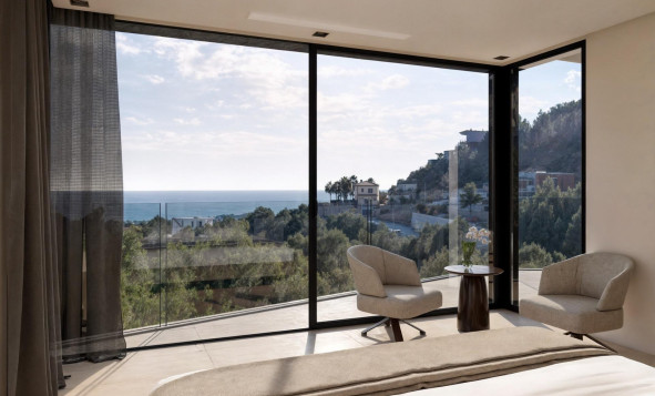 Nieuwbouw woningen - 3. Halfvrijstaand huis - Benissa - Costa Blanca Noord