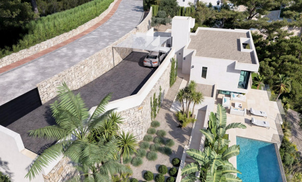 Nieuwbouw woningen - 3. Halfvrijstaand huis - Benissa - Costa Blanca Noord