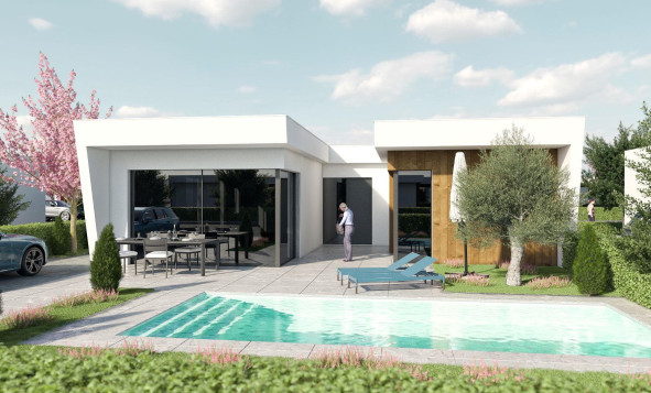 Nieuwbouw woningen - 3. Halfvrijstaand huis - Altaona Golf and Country Village - Costa Calida