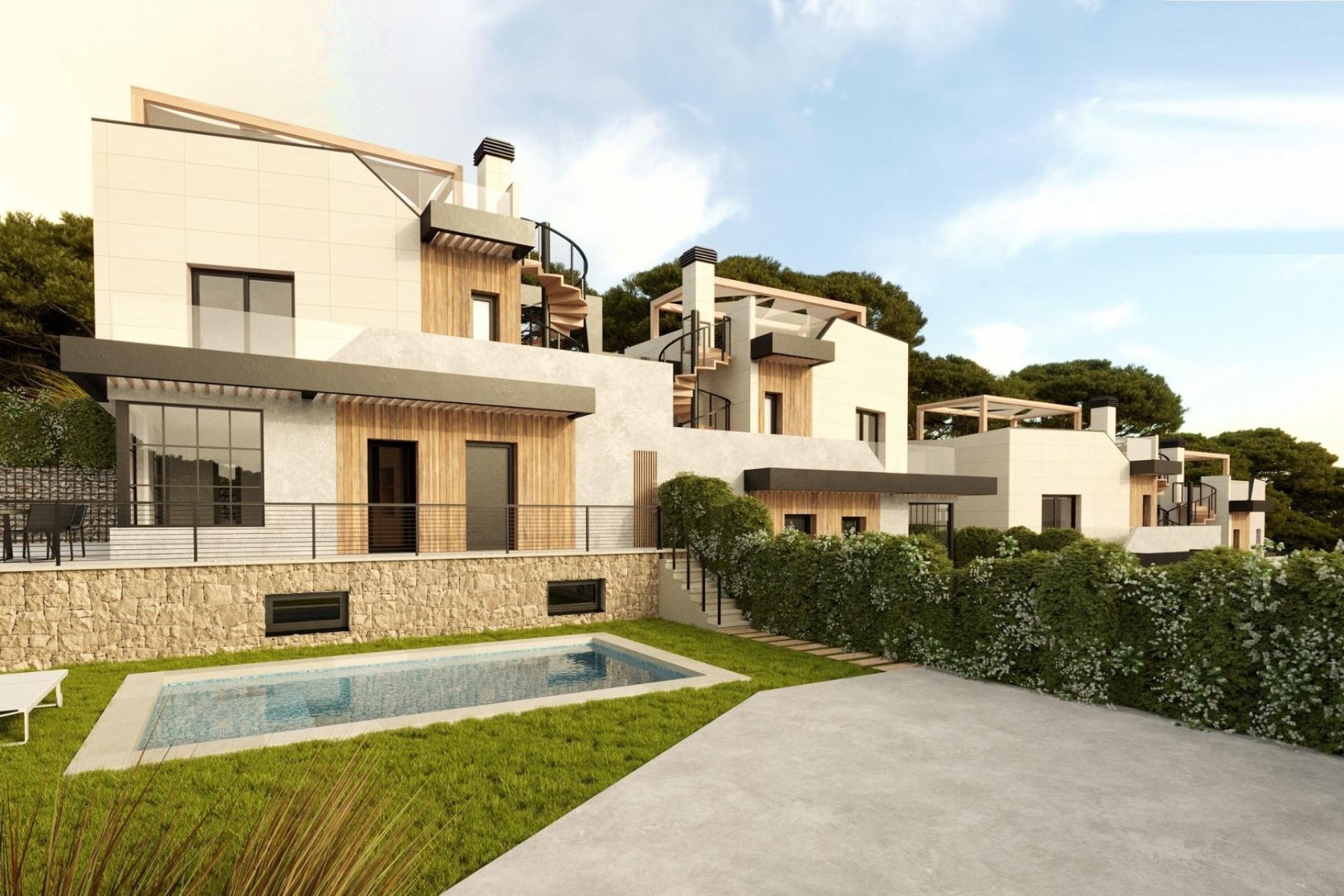 New build - Town house - Polop - Costa Blanca North
