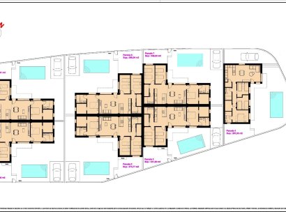 Quad house · Nieuwbouw woningen - Torrevieja · Centro · Alicante · Spanje